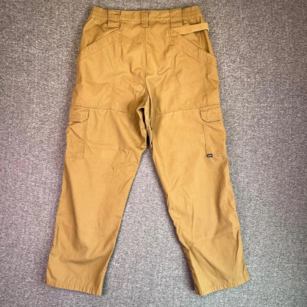 5.11 Tactical‎ Cargo Pants Mens 34x30 Brown Taclite Pro Ripstop Utility Workwear